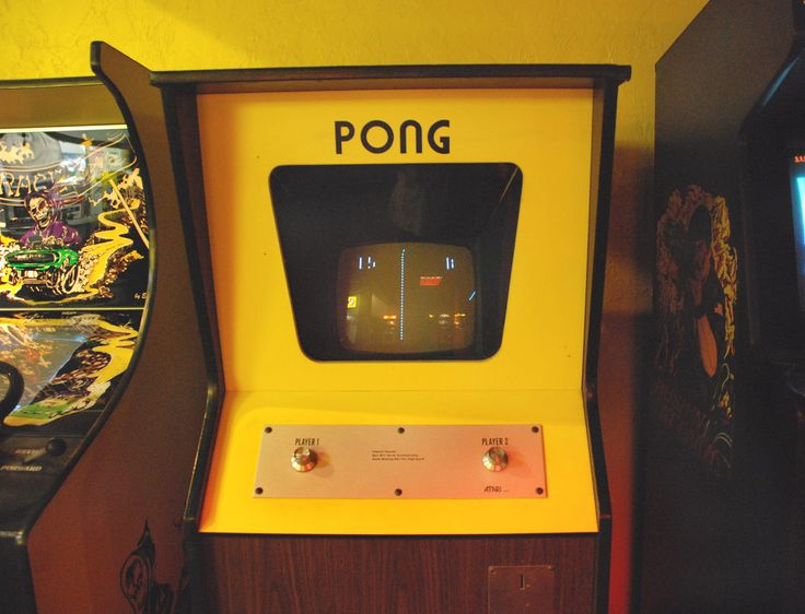 Автомат Pong компании Atari