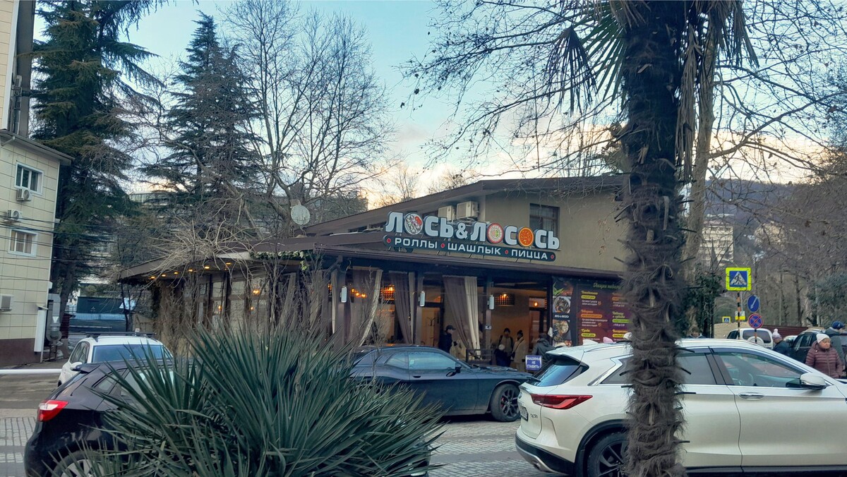 кафе в хосте