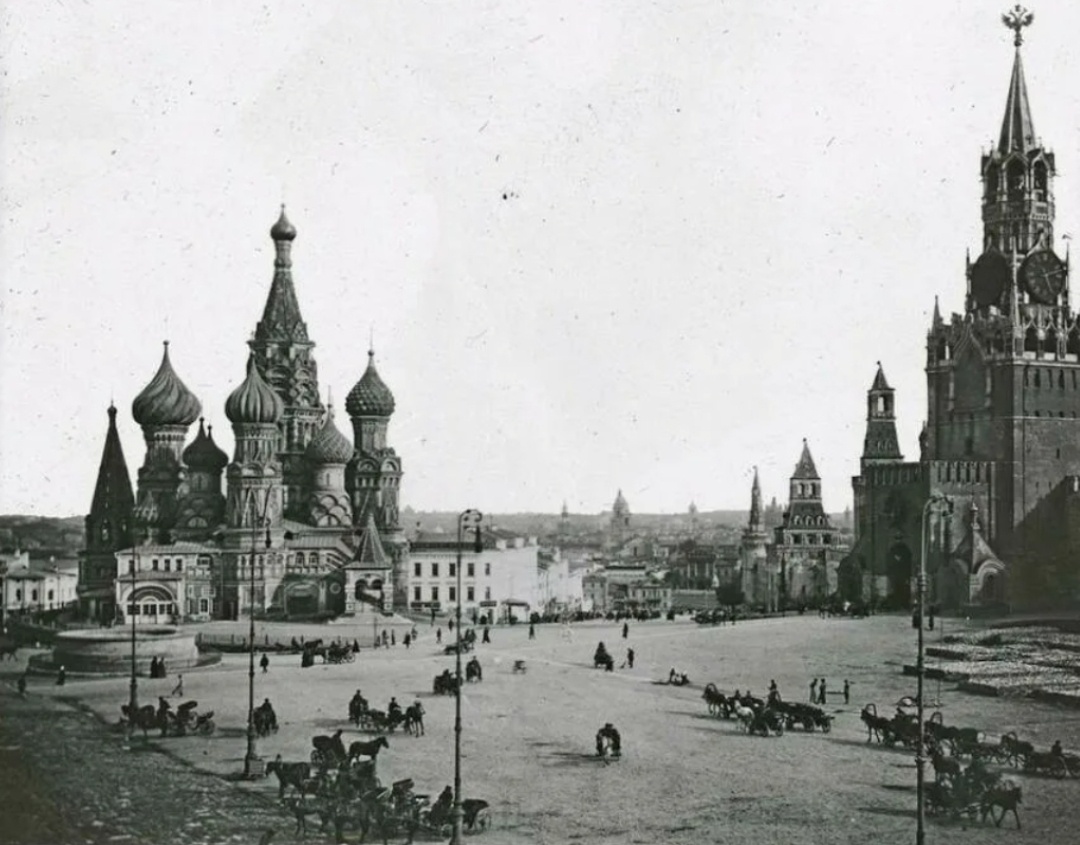 Фото. Красная площадь начала 20 века.