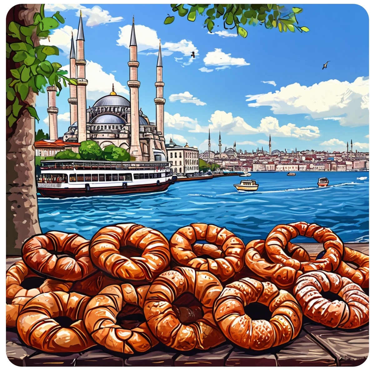 Симит по версии ИИ