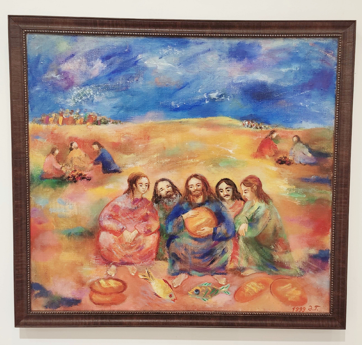 Элина Григорьян. Умножение хлебов и рыб. 