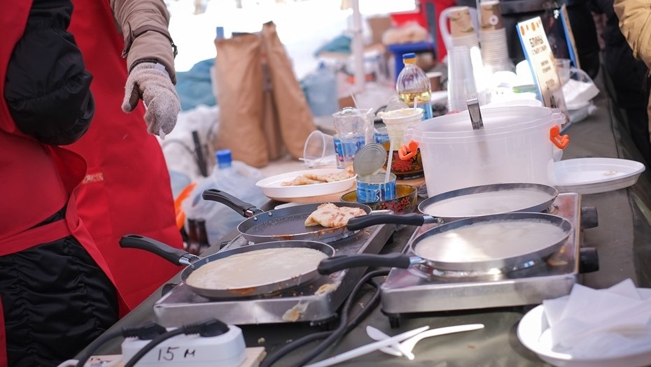    Праздник Масленицы в петербургском ЦПКиО им. Кирова, архивное фото для иллюстрации. Автор фото: Валентин Беликов / "Деловой Петербург"