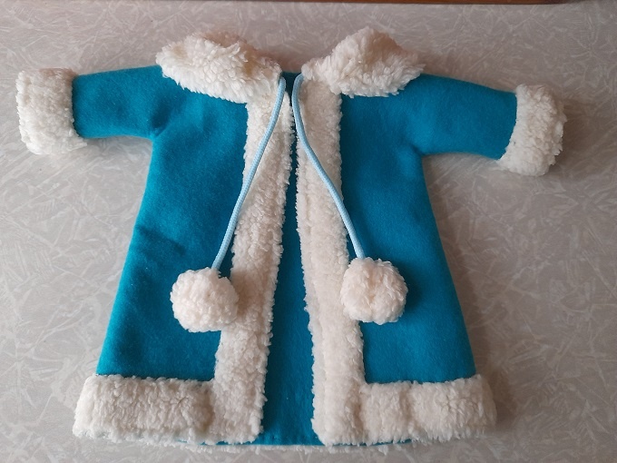 Кукла Анастасия в образе Снегурочки из пьесы-сказки А.Н. Островского "Снегурочка". Февраль, 2025.