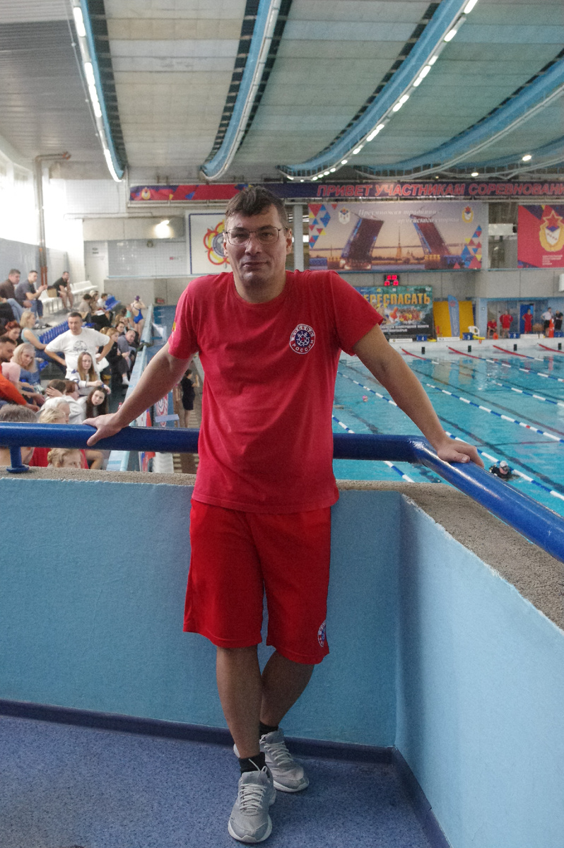 Автор в качестве волонтера на соревнованиях 22.02.2025г.