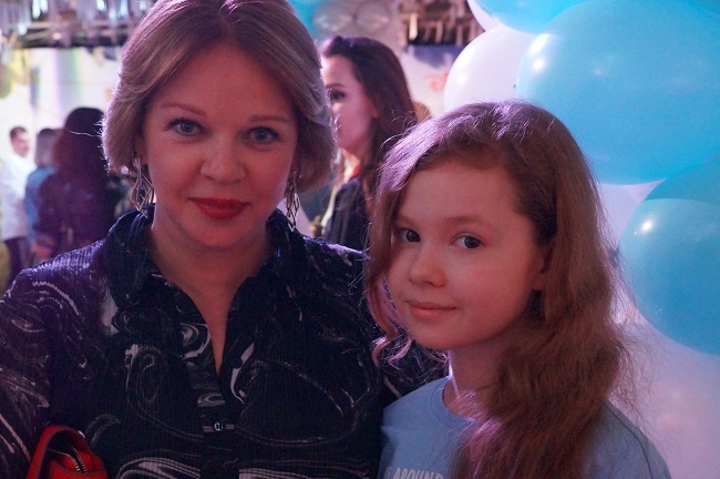 Елена Валюшкина на премьере фильма "Счастье это... Часть 2"