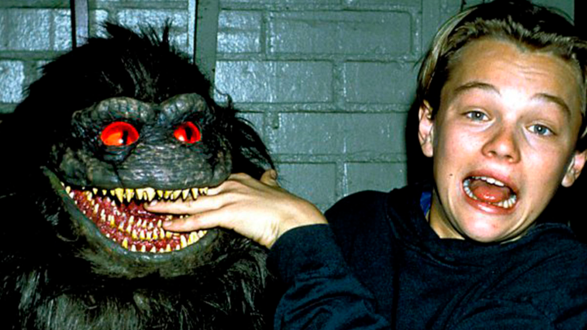 Кадр со съемок фильма "Зубастики 3"