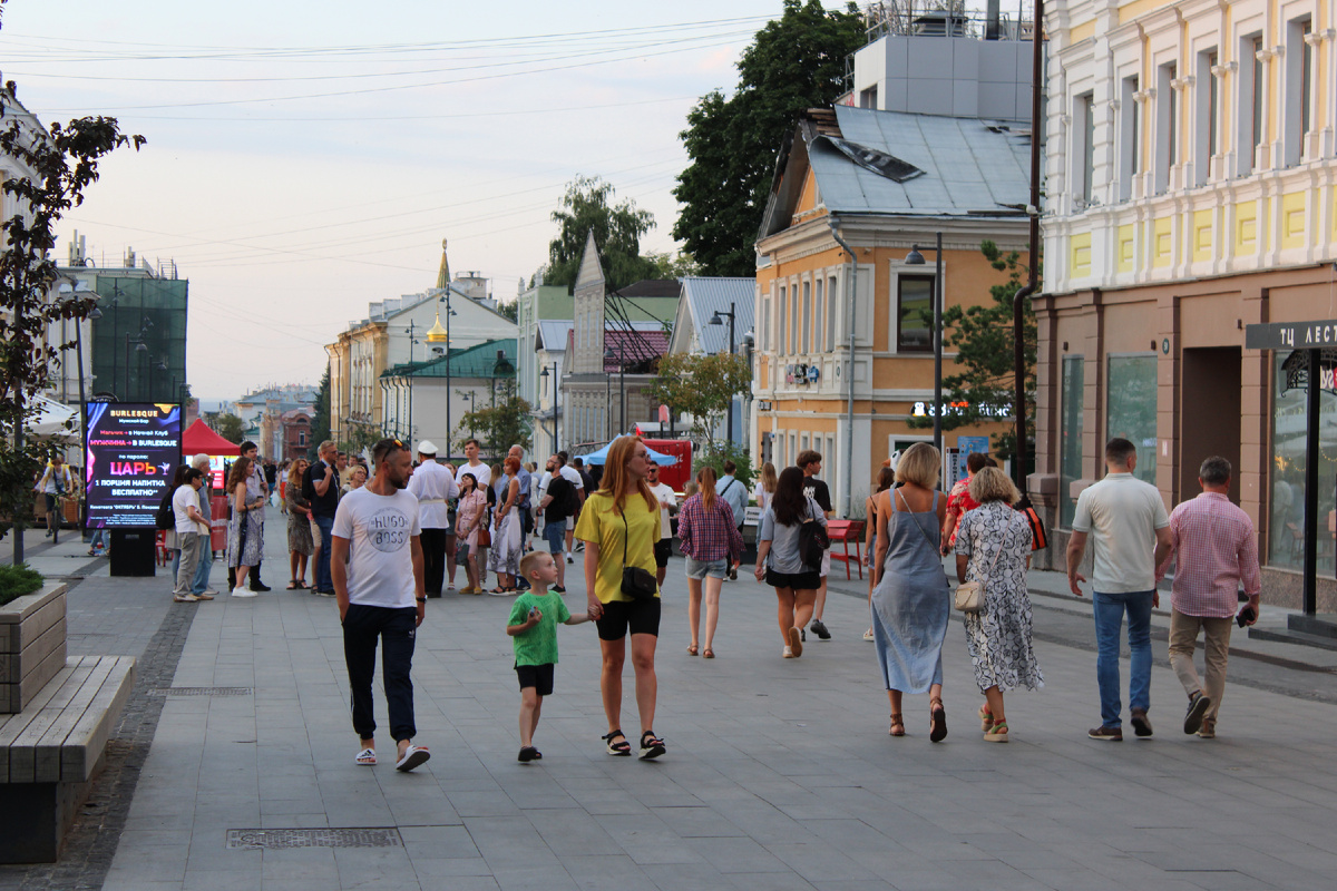 Улица Большая Покровская в Нижнем Новгороде. Фото автора