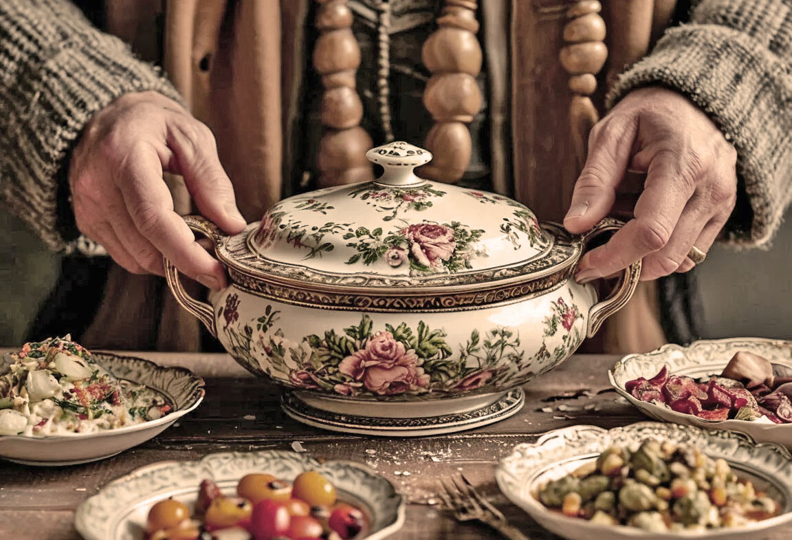 В вашем доме используют супницу? Моя первая ассоциация с большими семейными обедами.