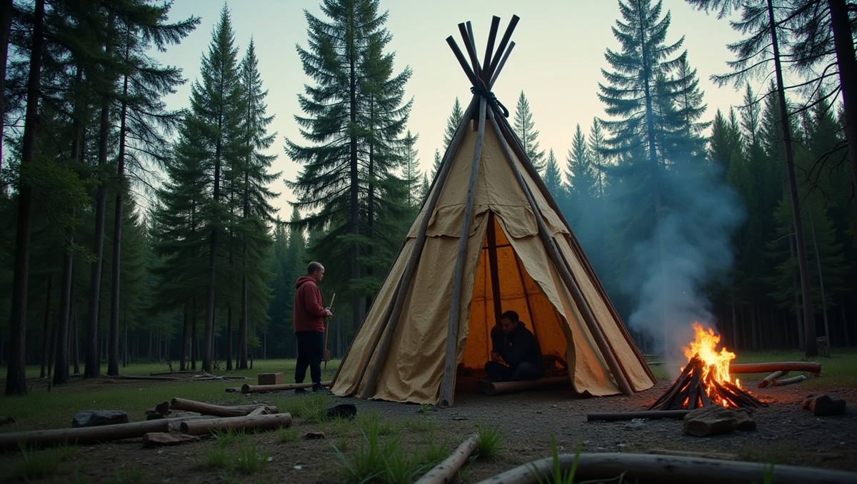 Хочется конечно такой шалаш....