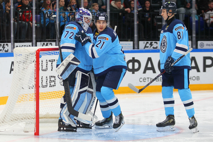    «Злые снеговики» не могут победить четыре матча подряд. Фото Артема Тиунова