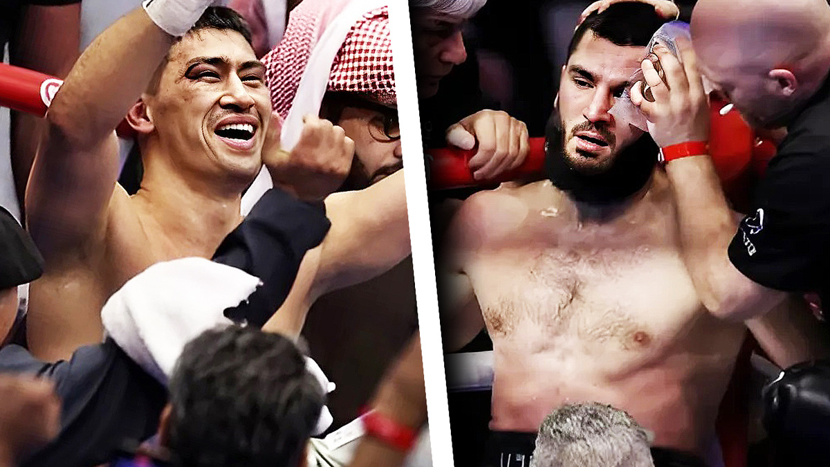 Дмитрий Бивол после победы над Артуром Бетербиевым