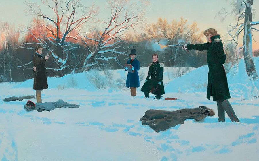 Дуэль Пушкина