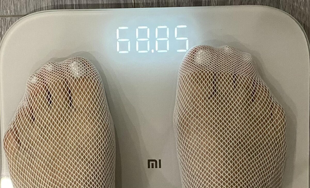 Мой вес на 20.02.2025 г. Фото автора