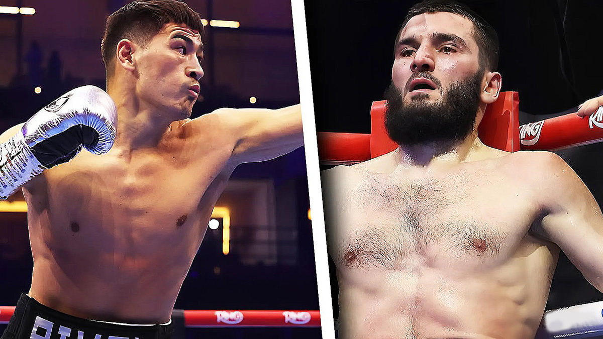 Дмитрий Бивол и Артур Бетербиев во время реванша