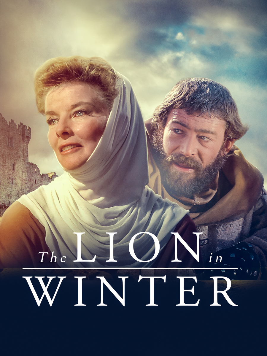 Лев зимой (1968). Режиссер Энтони Харви. Сценарий Джеймс Голдмен. Композитор Джон Бэрри. Оператор Дуглас Слоком