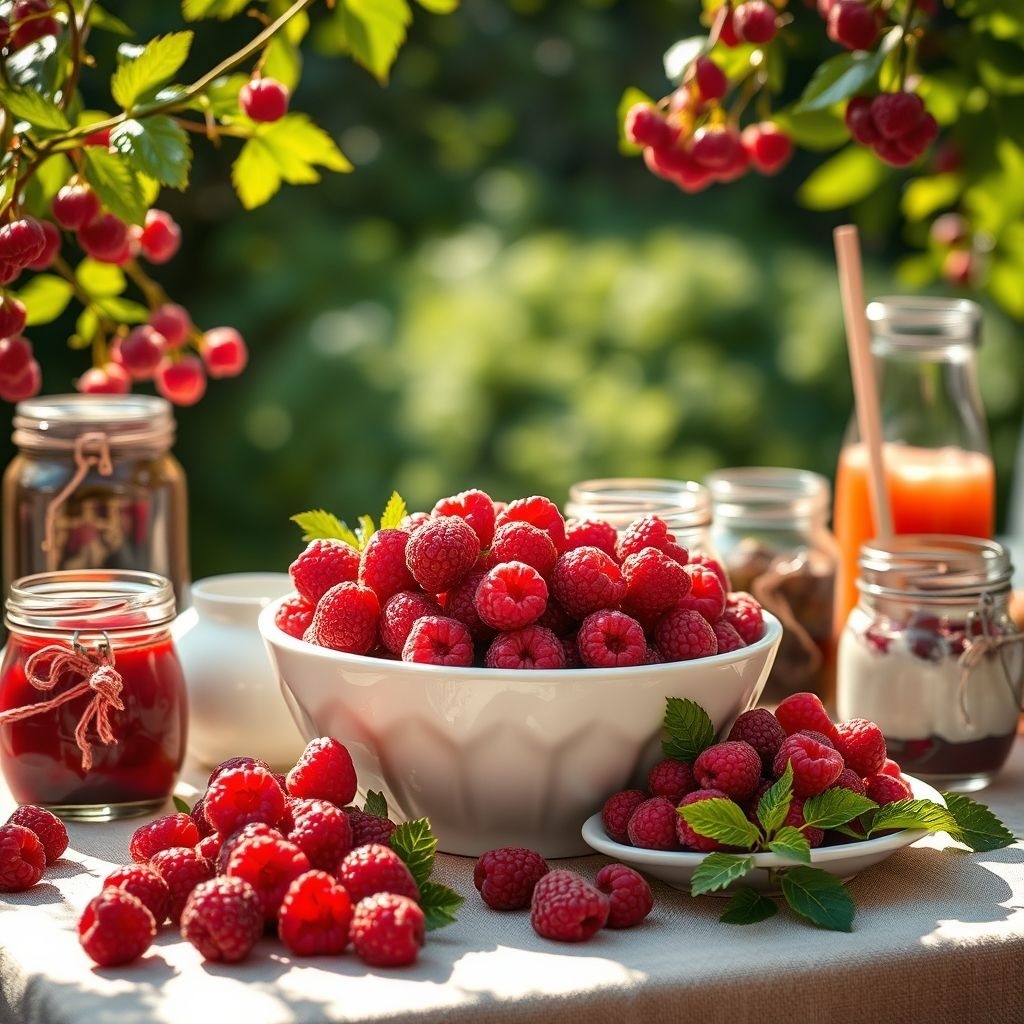 Малиновый стол