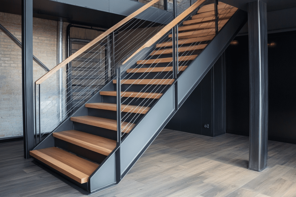    Сочетание металла и дерева: как заказать стильные лестницы от ZMK-Zenit в Уфе для вашего идеального интерьера ZMK-ZENIT