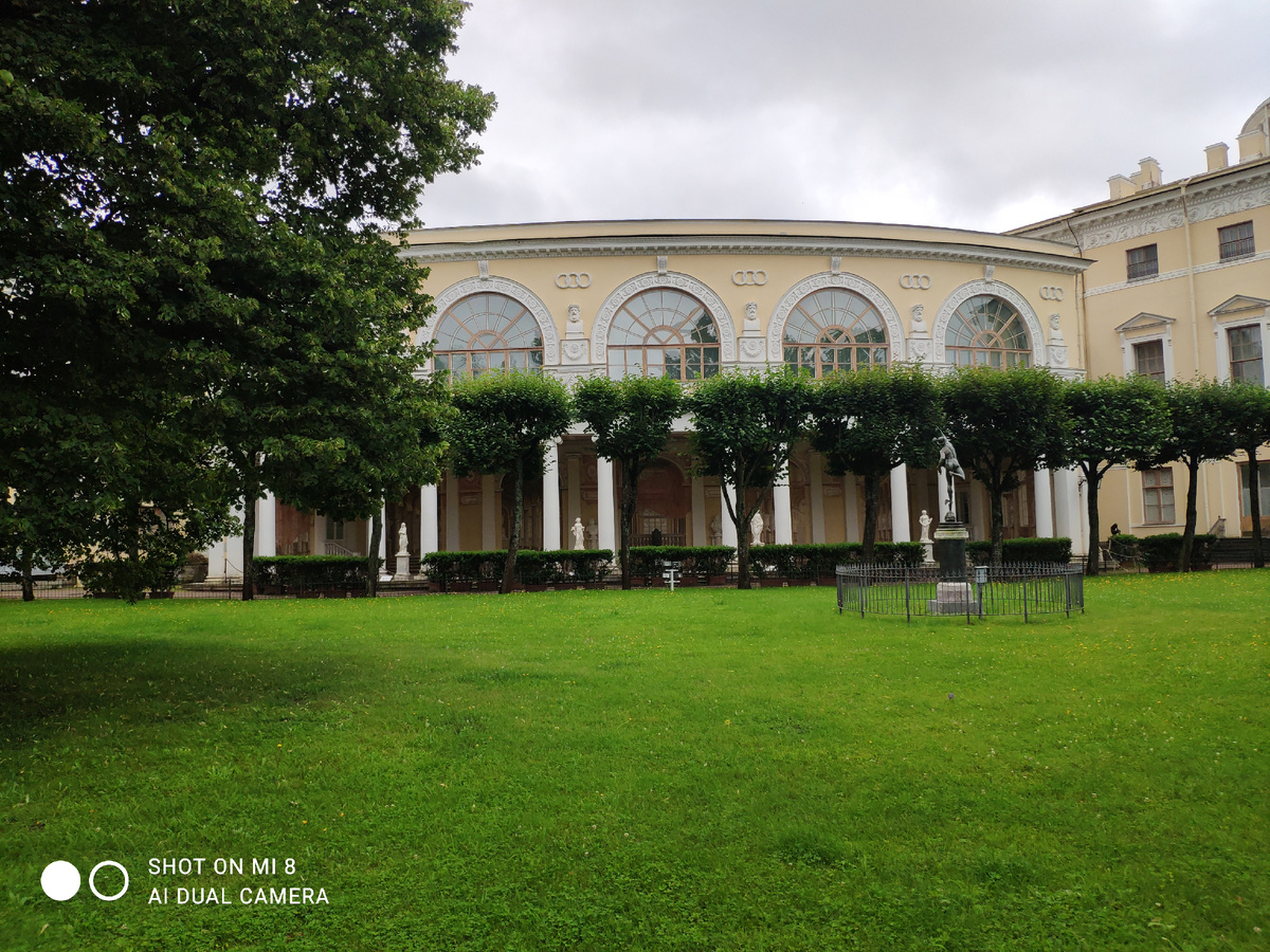 вид на садик