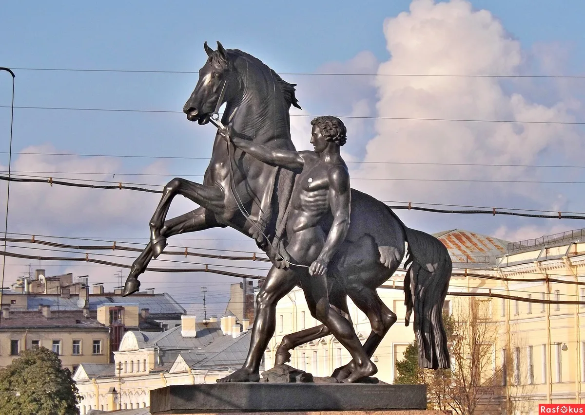 Укротитель коня с Аничкова моста. Фото из интернета