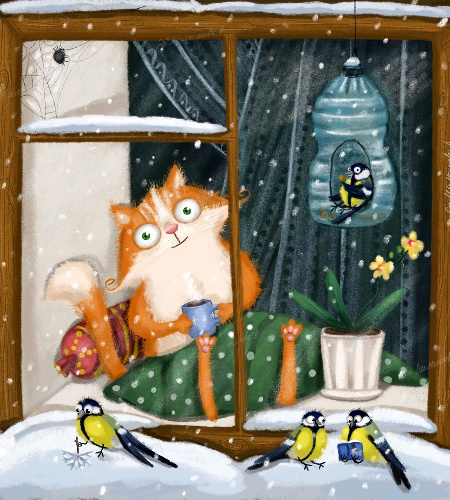 Автор- художник - иллюстратор Анастасия Малышева . Источник изображения : id497270995