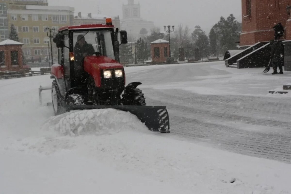    В мэрии Волгограда отчитались о ночном сражении со снегом