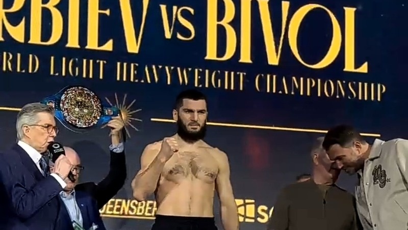      Фото: скриншот из видео в Telegram-канале Артура Бетербиева