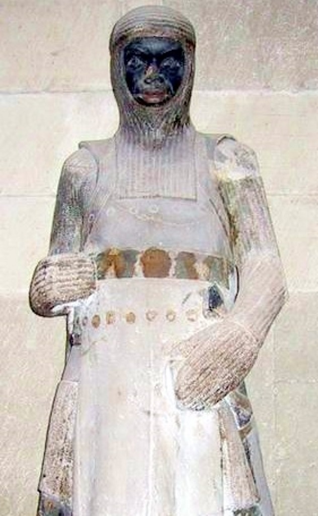 Первая известная бригантина. Середина XIII века. И да это Святой Маврикий, рыцарь - негр.