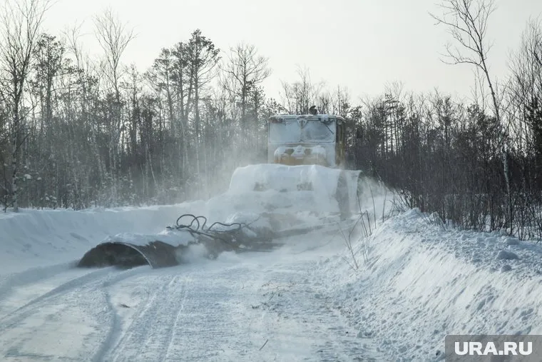 На обустройство зимних дорог на болотах правительством региона ежегодно выделяются средства, но в Заболотье этот тендер мало кто спешит выигрывать
Фото: Дмитрий Ткачук © URA.RU