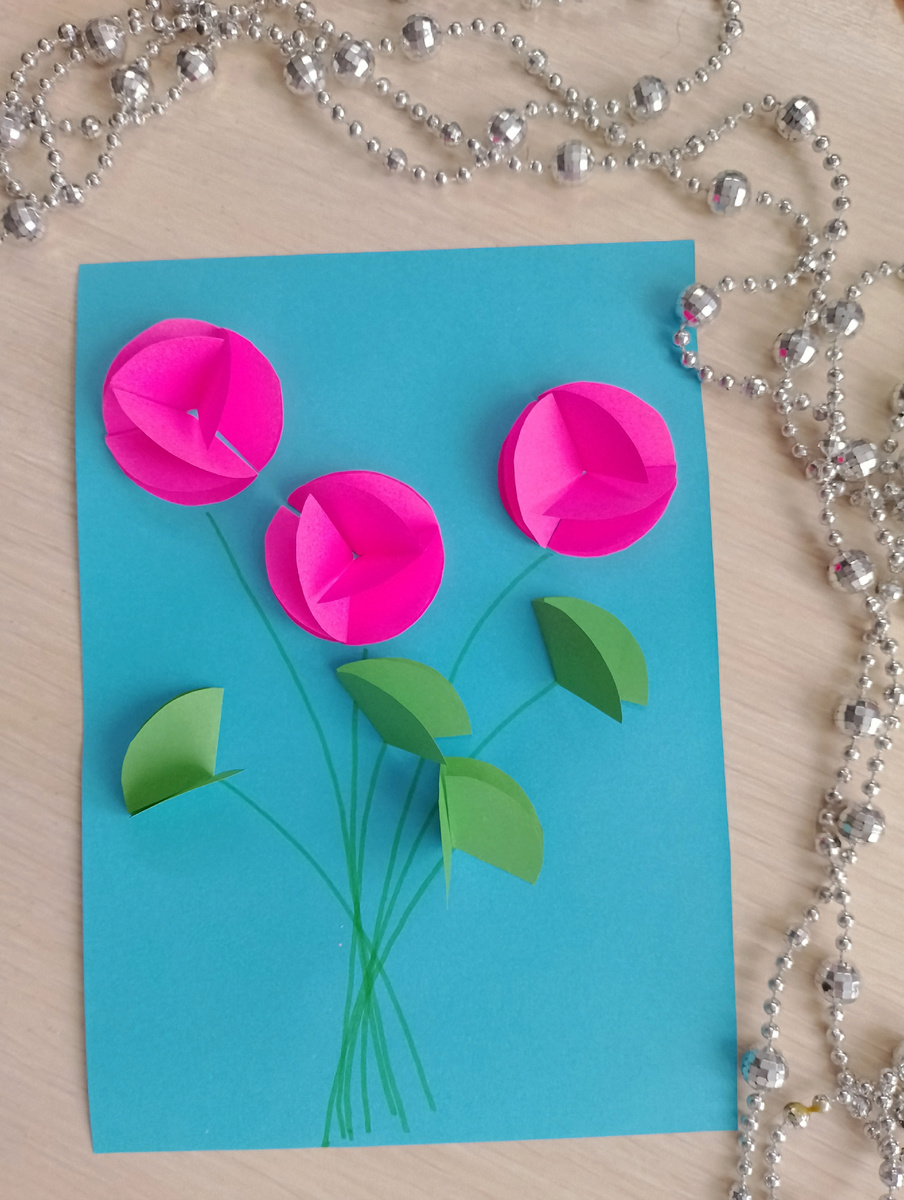 Цветы из бумаги своими руками