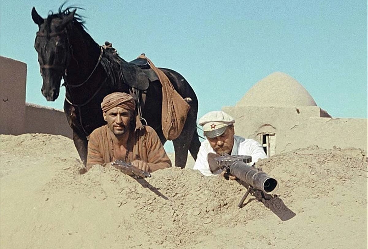 кадр из к/ф "Белое солнце пустыни"