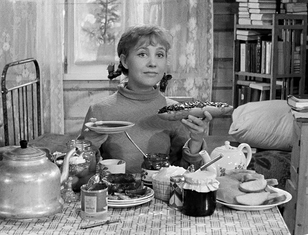 Кадр из фильма «Девчата» (1961). Скриншот.