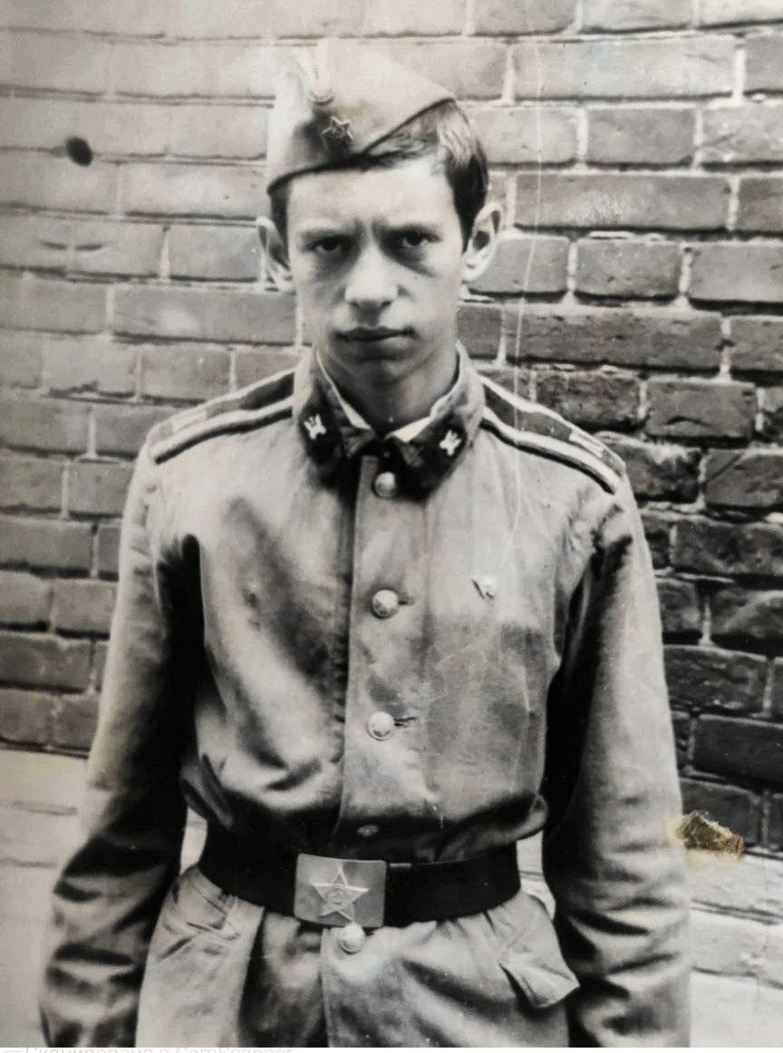 Курсант Артур Лекус собственной персоной... Первый курс!