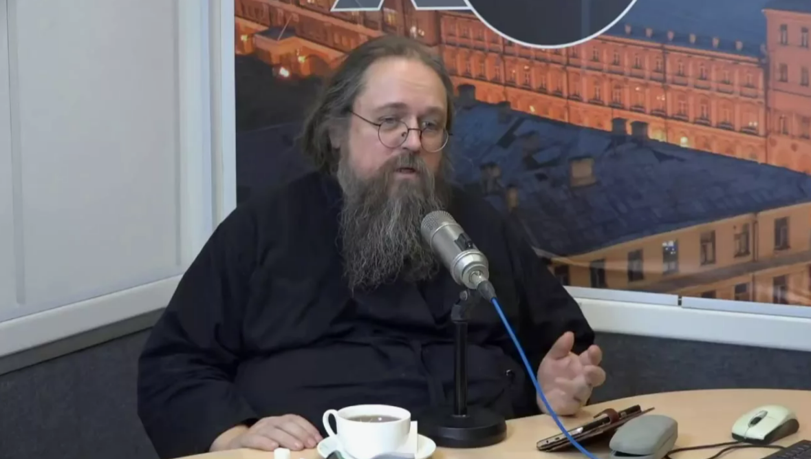 Андрей Кураев (признан Минюстом РФ иноагентом). Фото: скриншот из видео