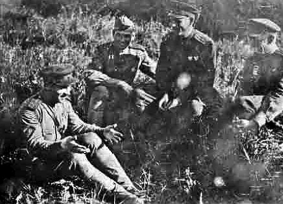 Военные 40-й гвардейской дивизии, 1944 год.