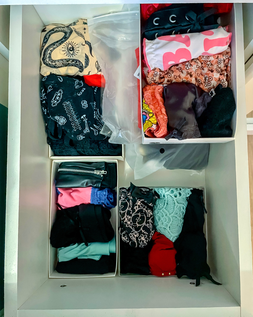 Красота и визуальная доступность в шкафу