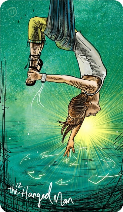 12 аркан "Повешенный" в Матрице Судьбы