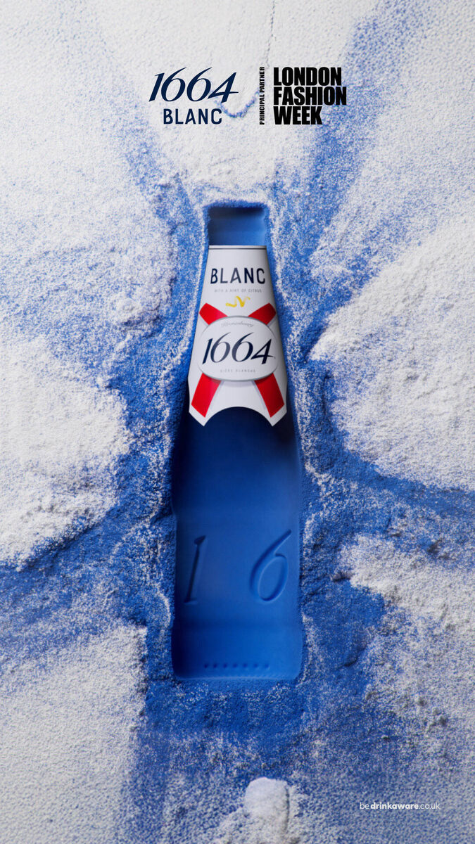 1664 Blanc и London Fashion Week: пиво как модный аксессуар  