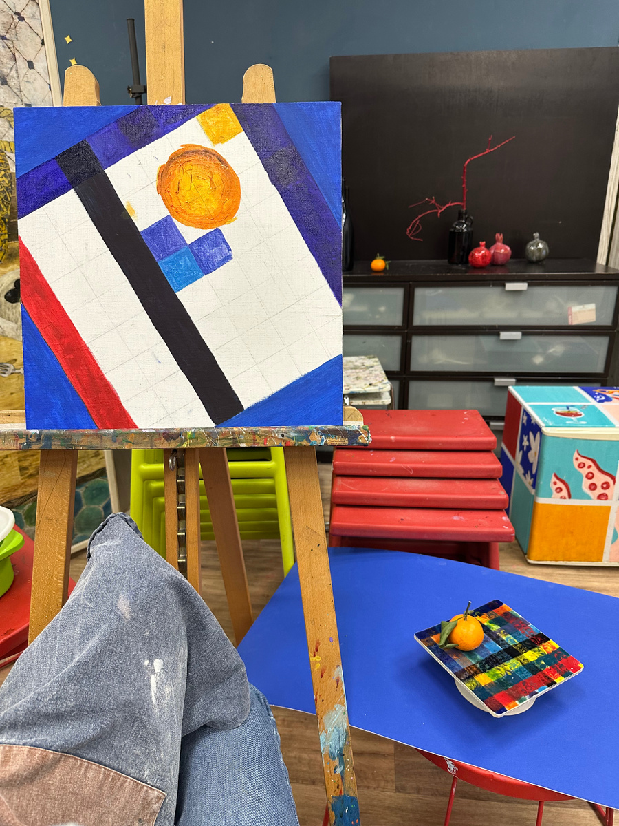 В процессе творения. Мои картины под личным брендом Catherine