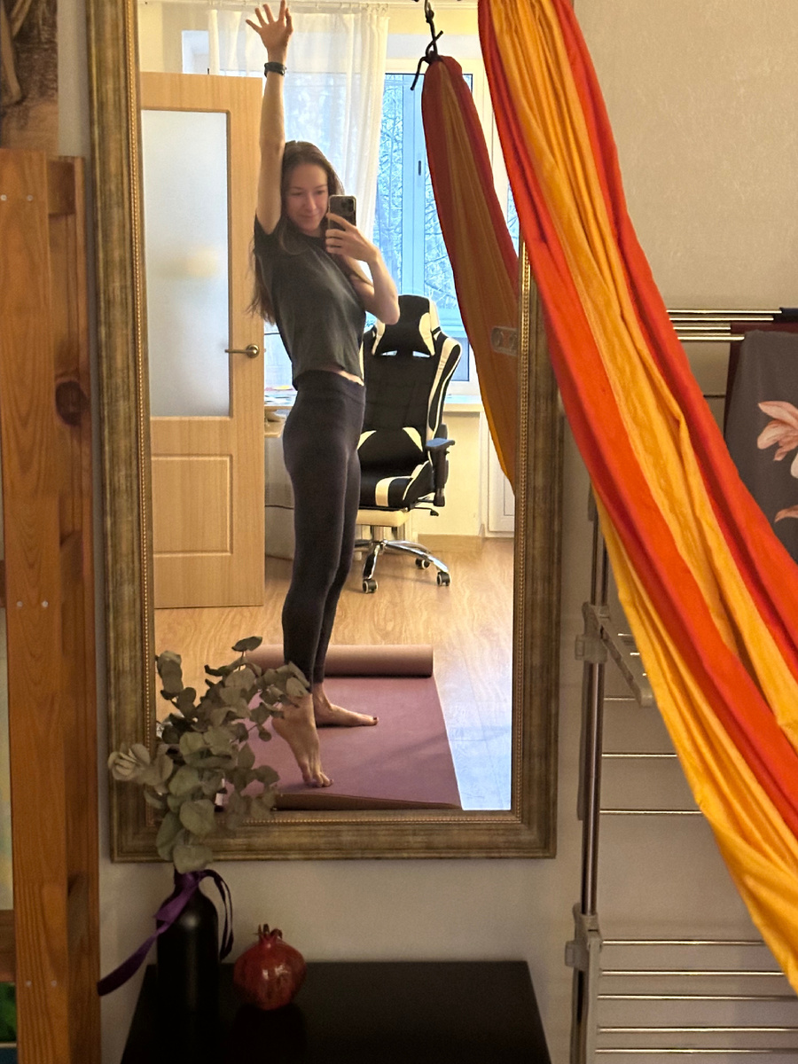 Начинаю утро с разминки