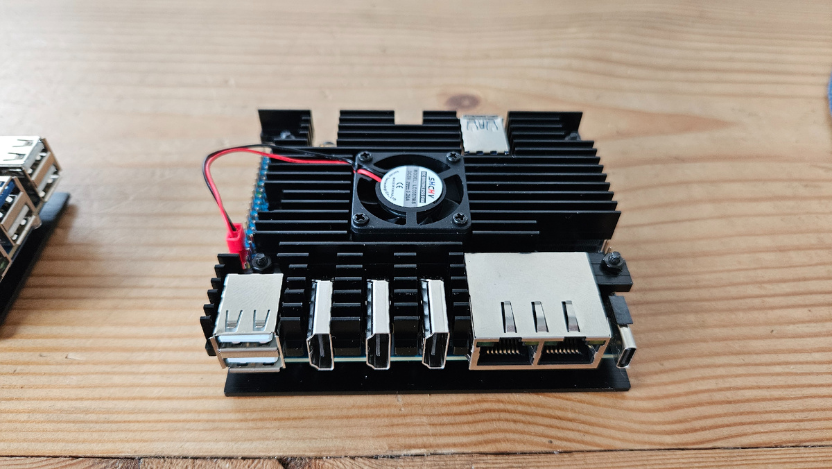 Orange Pi 5 plus в сборе 
