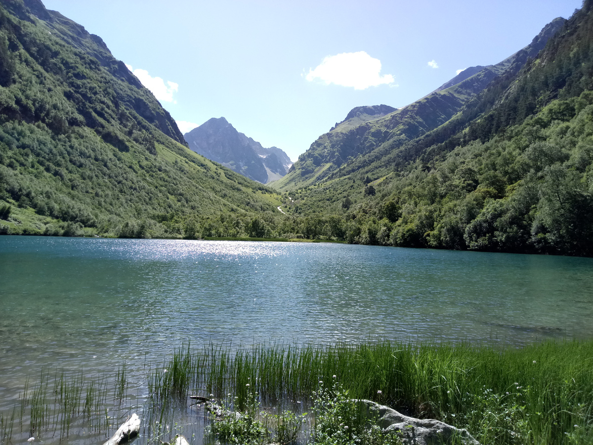 Красивые Бадукские озера, Домбай