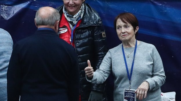    Алексей Мишин и Тамара Москвина.Дарья Исаева