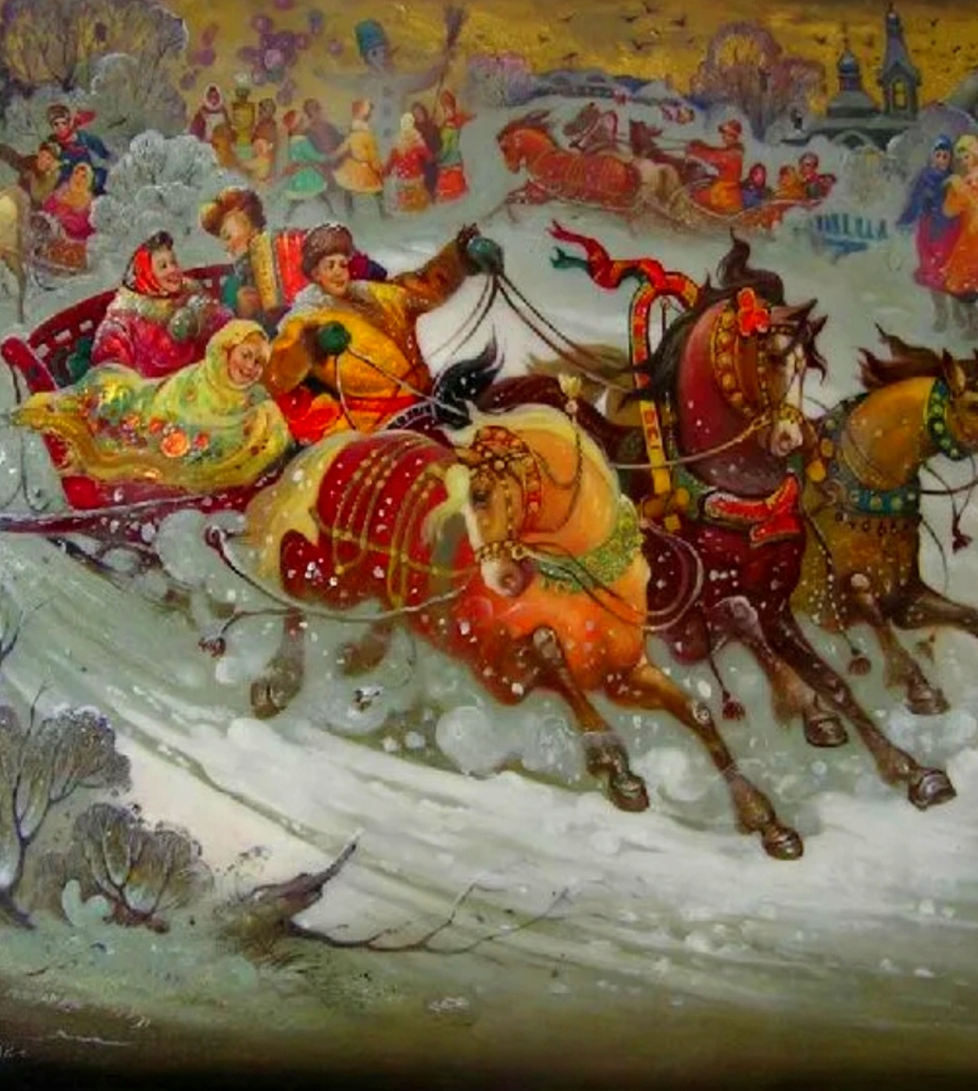 Роспись. Палех.