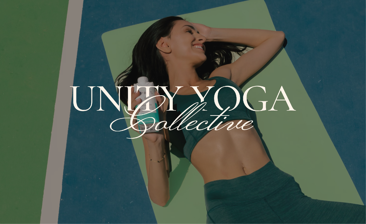 Дизайн логотипа для Unity Yoga Collective, разработанный Modernista Creative Studio
