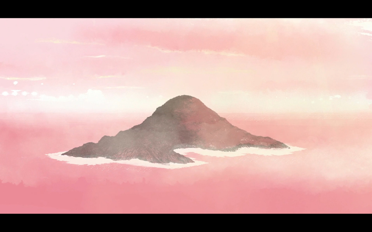 Место действия - остров.