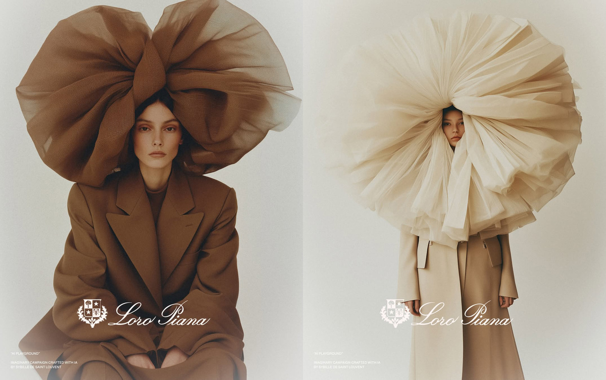 Loro Piana «Be your own gift» by Sybille De Saint Louvent