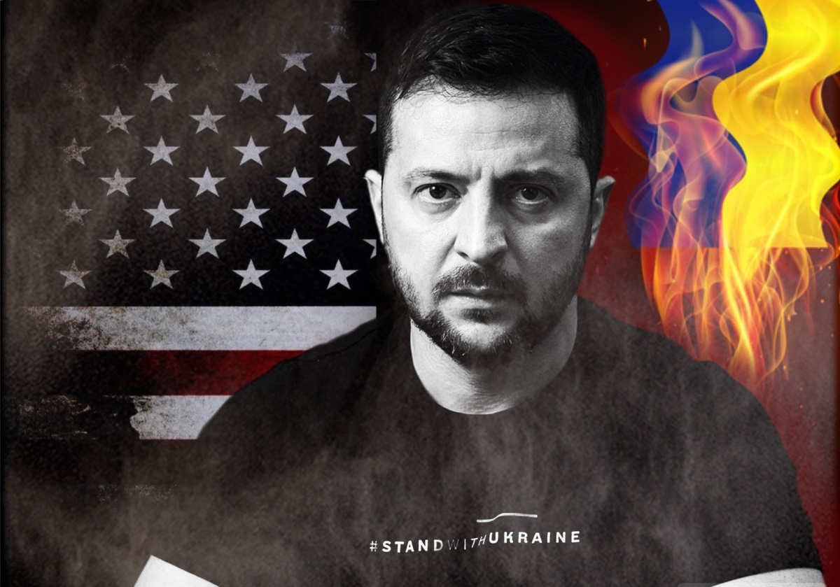    Украина. Зеленский. США. Иллюстрация: REX