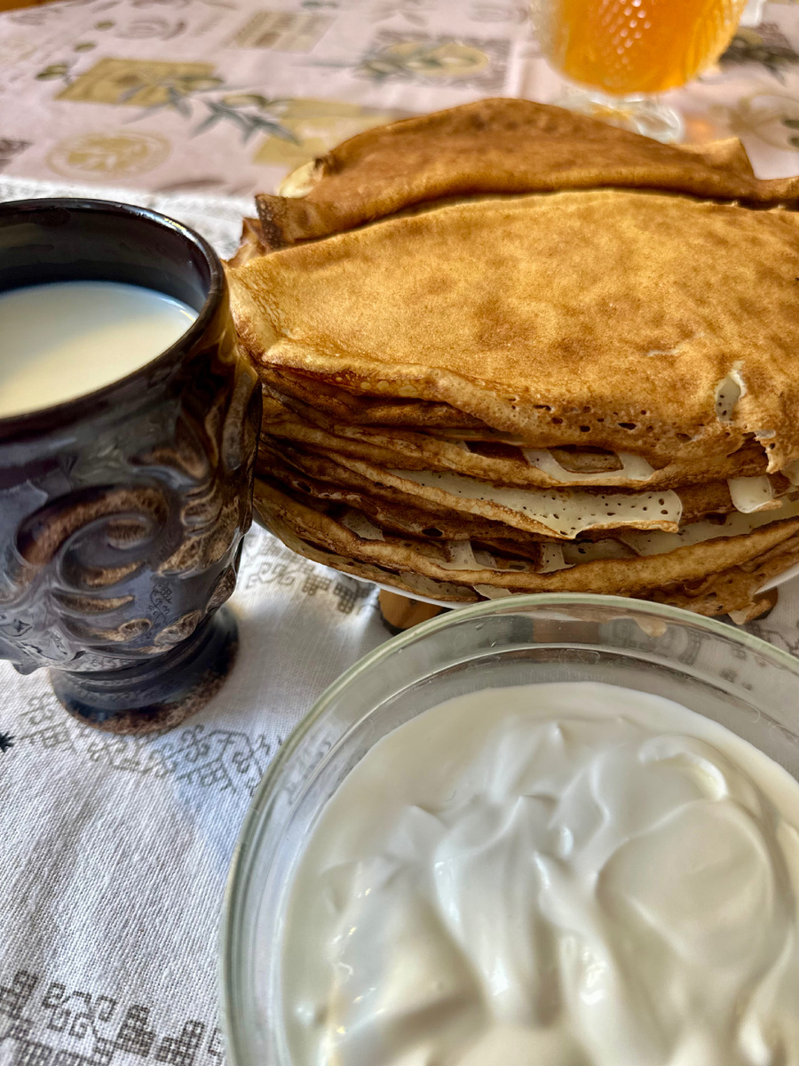 Всё детство ел эти блинчики , и до сих пор самые любимые 