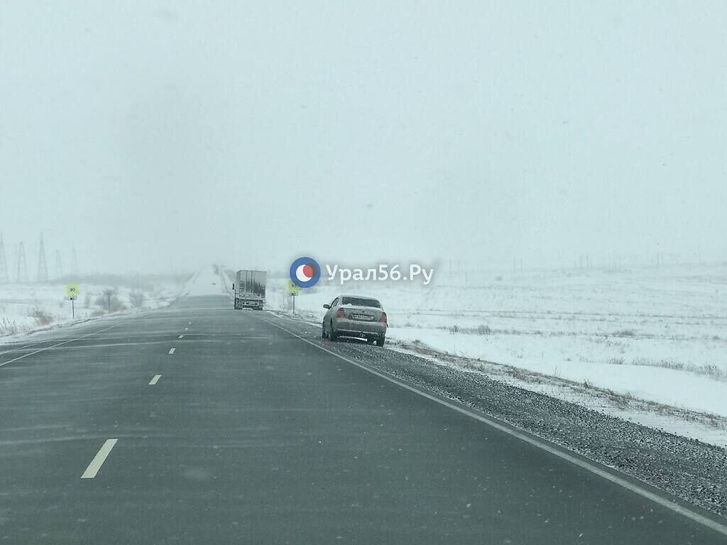    В Оренбургской области сняты ограничения с дорог, которые ранее были закрыты из-за погодных условий