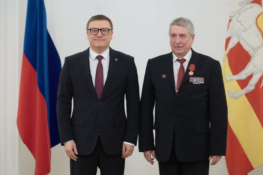 Награды удостоен Юрий Житников, златоустовец, председатель Южно-Уральской Ассоциации общественных организаций ветеранов боевых действий «Патриоты Отечества»